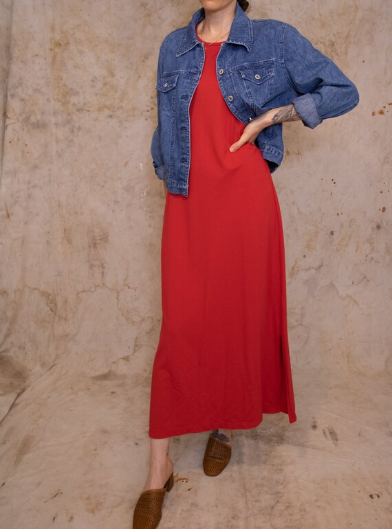 90s Lightweight Denim Jean Jacket - M View 5