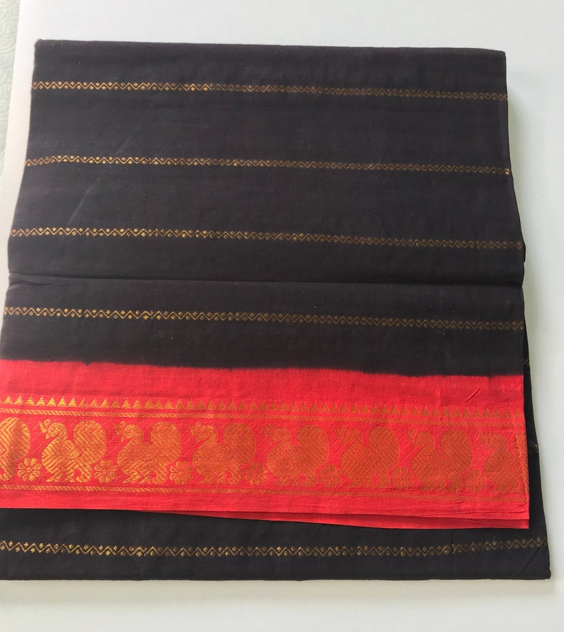 Handloom Veldhari Design Madurai Sungudi saree Traditional SouthIndian Festive wear sarees Party wear sariMadurai Temple City sari image 2