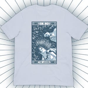 Los amantes - camiseta unisex