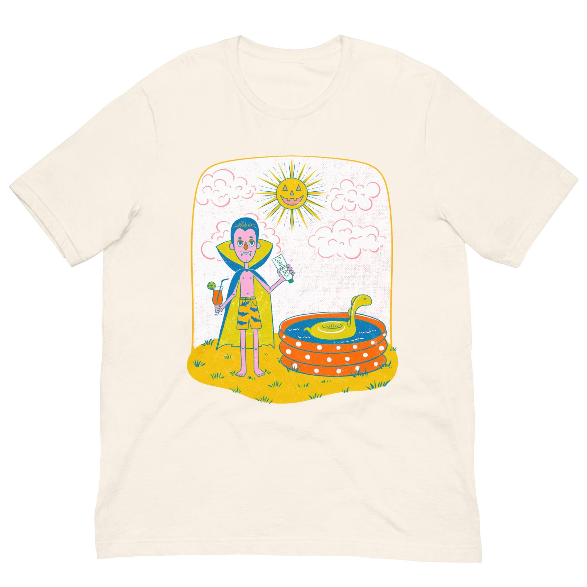 Vampire Pool Day Unisex t-shirt