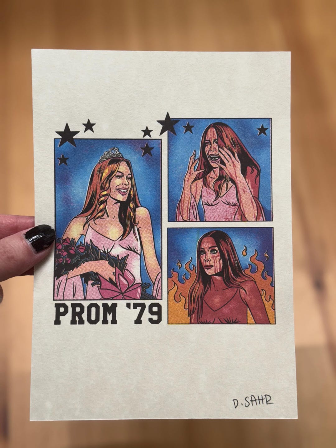 Prom ‘79 5x7 Signed Comic Print - Etsy
