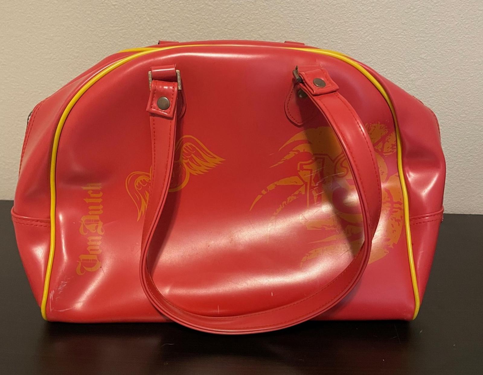 バッグ 00s archive von dutch leather boston bag Von Dutch Boston