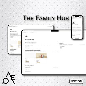 The Family Hub - Notion