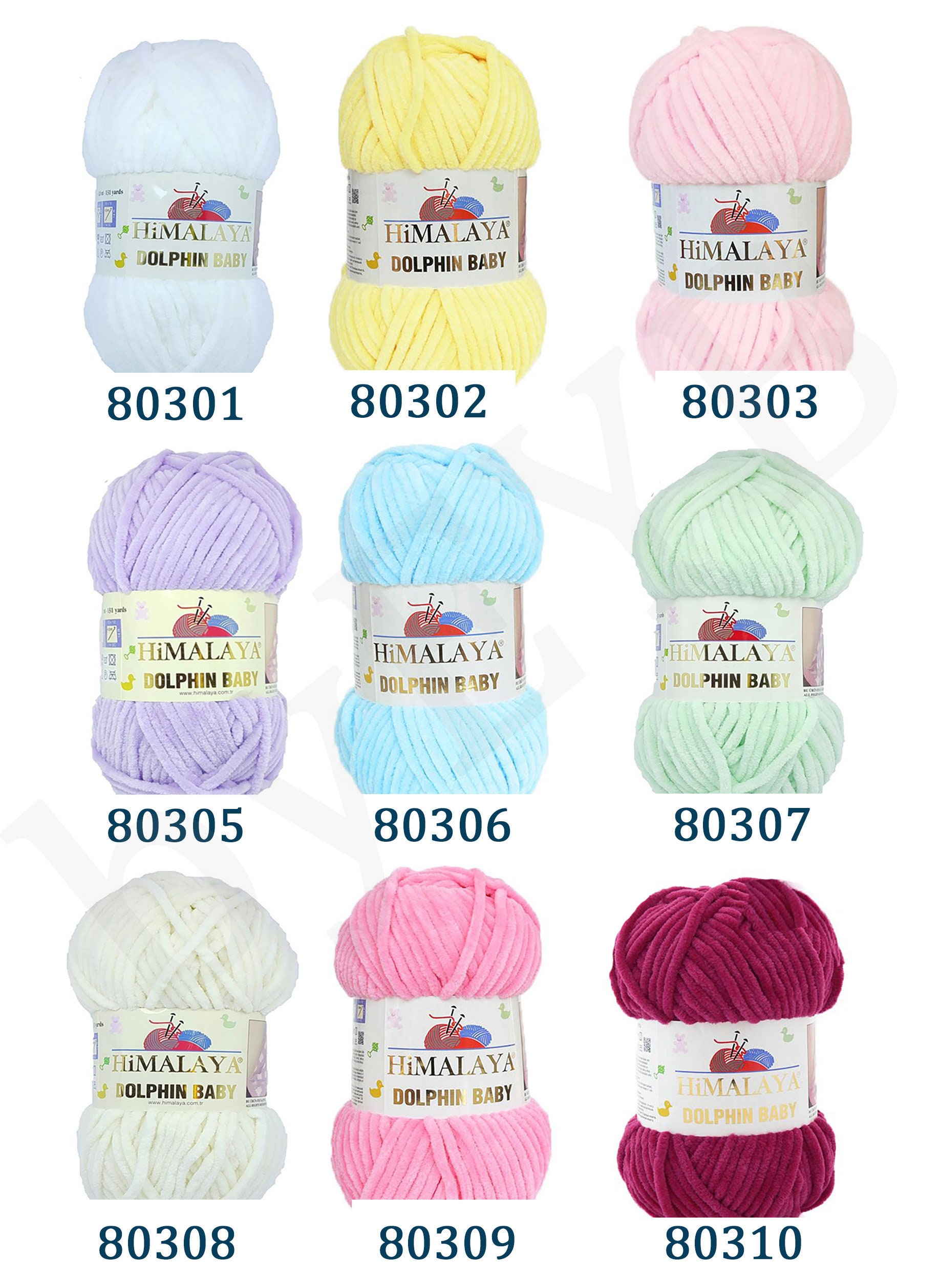 Himalaya Dolphin Baby Yarn 100g / 120 Metres / High-quality, Soft