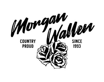 Morgan Wallen Country Strong Since 1993 Graphic | SVG/PNG/EPS Files | Instant Digital Download | Perfect for T-shirts and Fan Gear