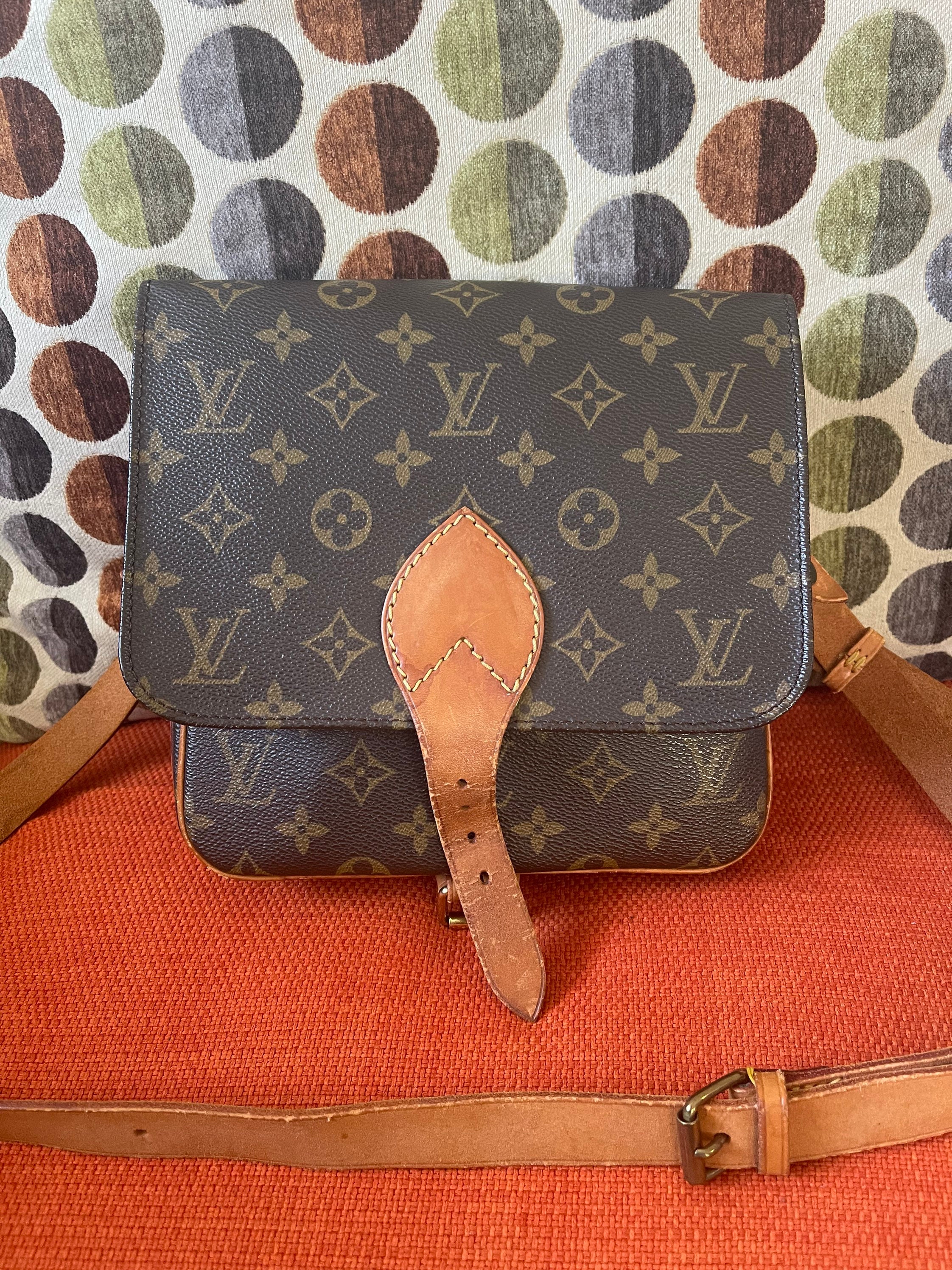 Louis Vuitton Sac Maman Messenger Diaper Bag (Authentic Pre-Owned) Cloth  Green