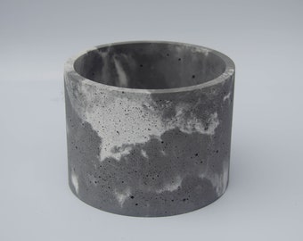 Large Plant Pot – Handmade Home Decor & Eco-Friendly Gift, Jesmonite Stone Speckled Finish