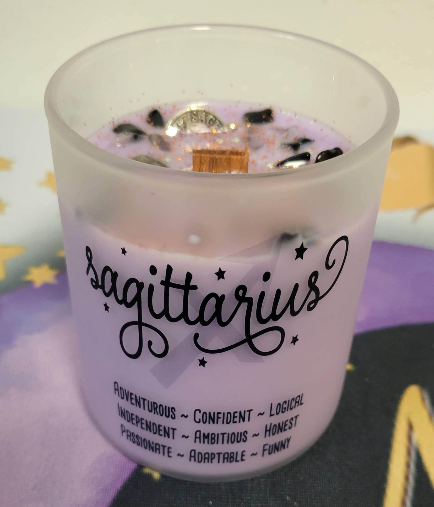Sagittarius Zodiac Candles Etsy