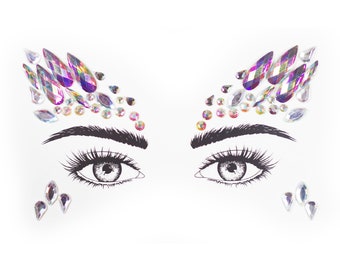 Once Upon A Dream - Purple Face Jewels by PastiePop