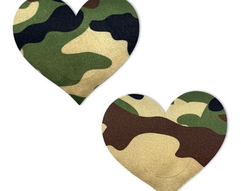 Combat Carl - Camo Heart Pastie