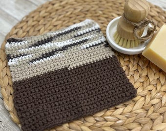 Crocheted Dishcloths: Single, V1