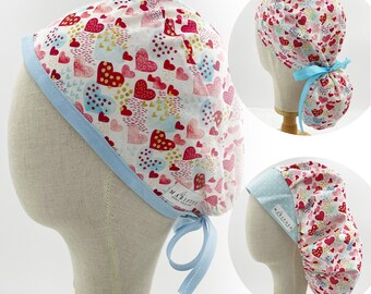 Scrub Caps: Valentine's Day