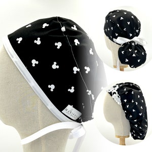 Scrub Caps: Mickey & Minnie Mouse