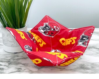 NFLライセンス生地を使用した手作りのボウルカバー（続き）