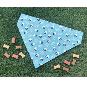 Dog Collar Bandana: Barkday/Gotcha Day