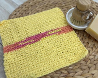 Crocheted Dishcloths: Single, V2