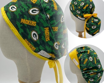 Handgemachte Mützen aus Green Bay/Wikinger/Bears/Saints/Broncos/Freibeuter Lizenz Stoff