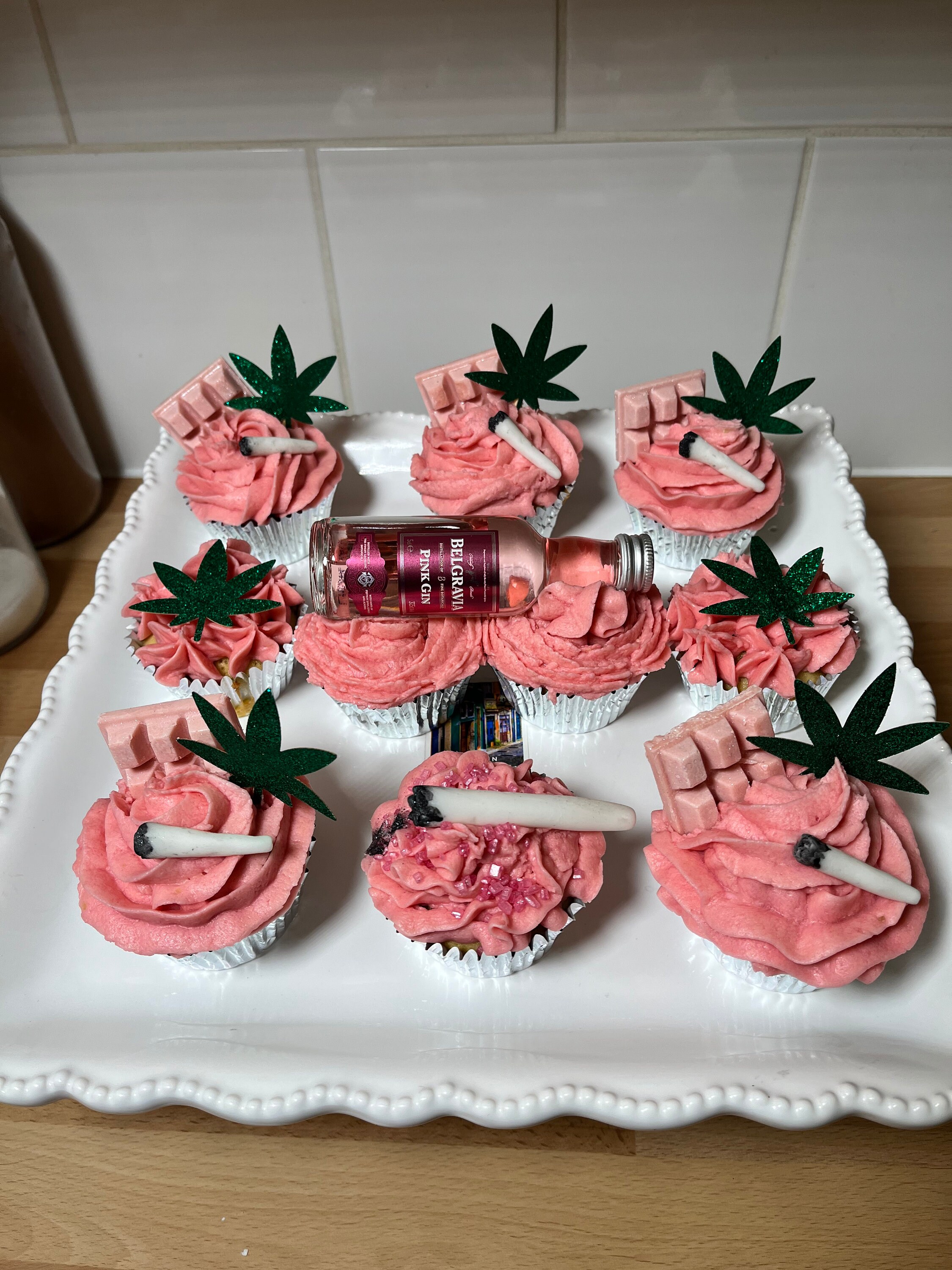 Fondant Edible Joint Fake Joint Weed Cake Decoration Weed Birthday Etsy
