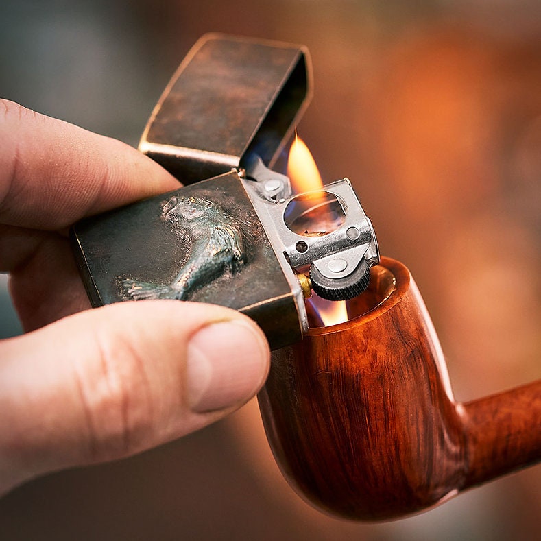 Zorro Pipe Insert Steel Brass Zippo Etsy