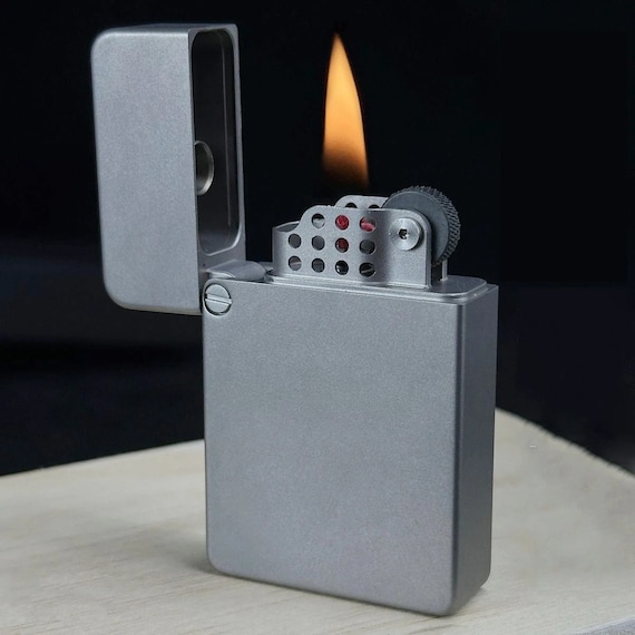 Exclusive Cnc-manufactured Storm Lighter Made of Titanium