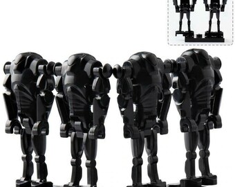 4 X Super Battle Droid Custom Star Wars 