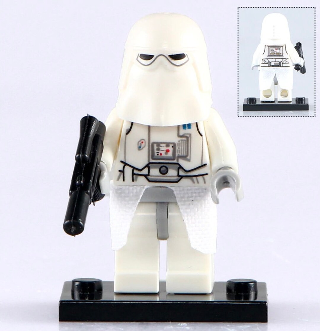 custom lego snowtrooper
