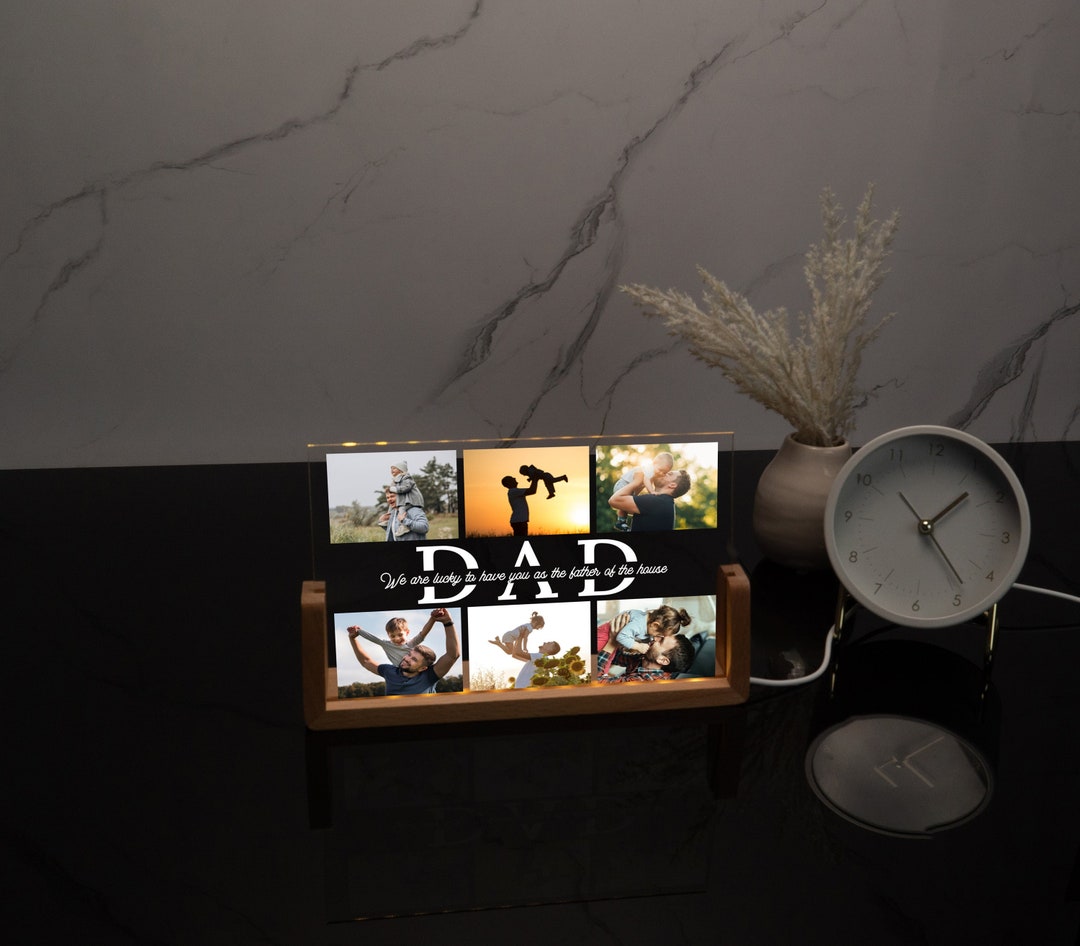 Side By Side Hand In Hand - Family Personalized Custom Frame Light Box - Mother's Day, Gift For Mom