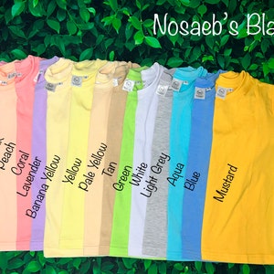 95 Polyester Unisex Toddler Sublimation Blank Shirt (Cotton feel) / Toddler Shirt/ Toddler sublimation Shirts / Sublimation Blanks zdjęcie 1