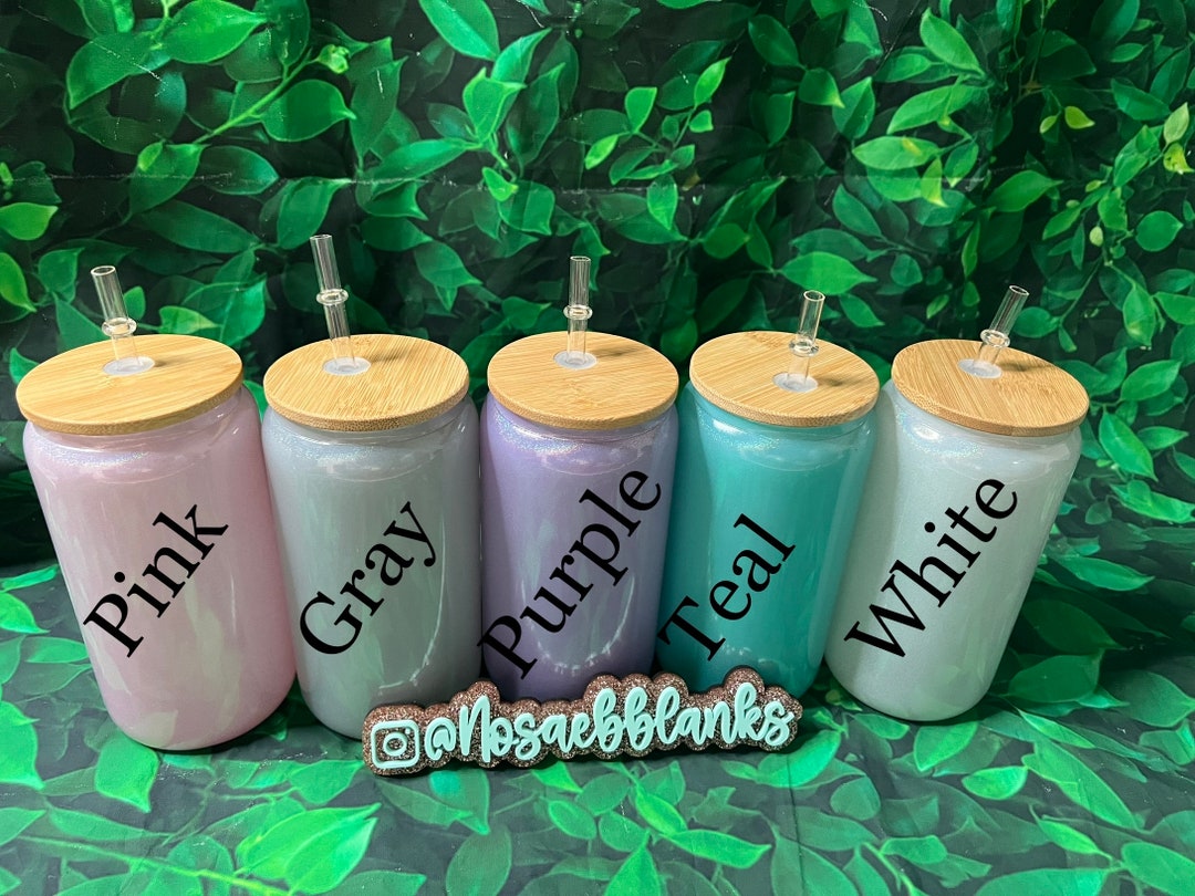 Shimmer Glass Can Shimmer Beer Can 16oz Shimmer Glass Can Shimmer Glass Shimmer Glass Tumbler - Etsy