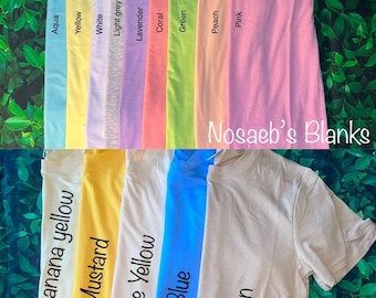 95 Polyester  Unisex Adult Sublimation Blank Shirt (Cotton feel)