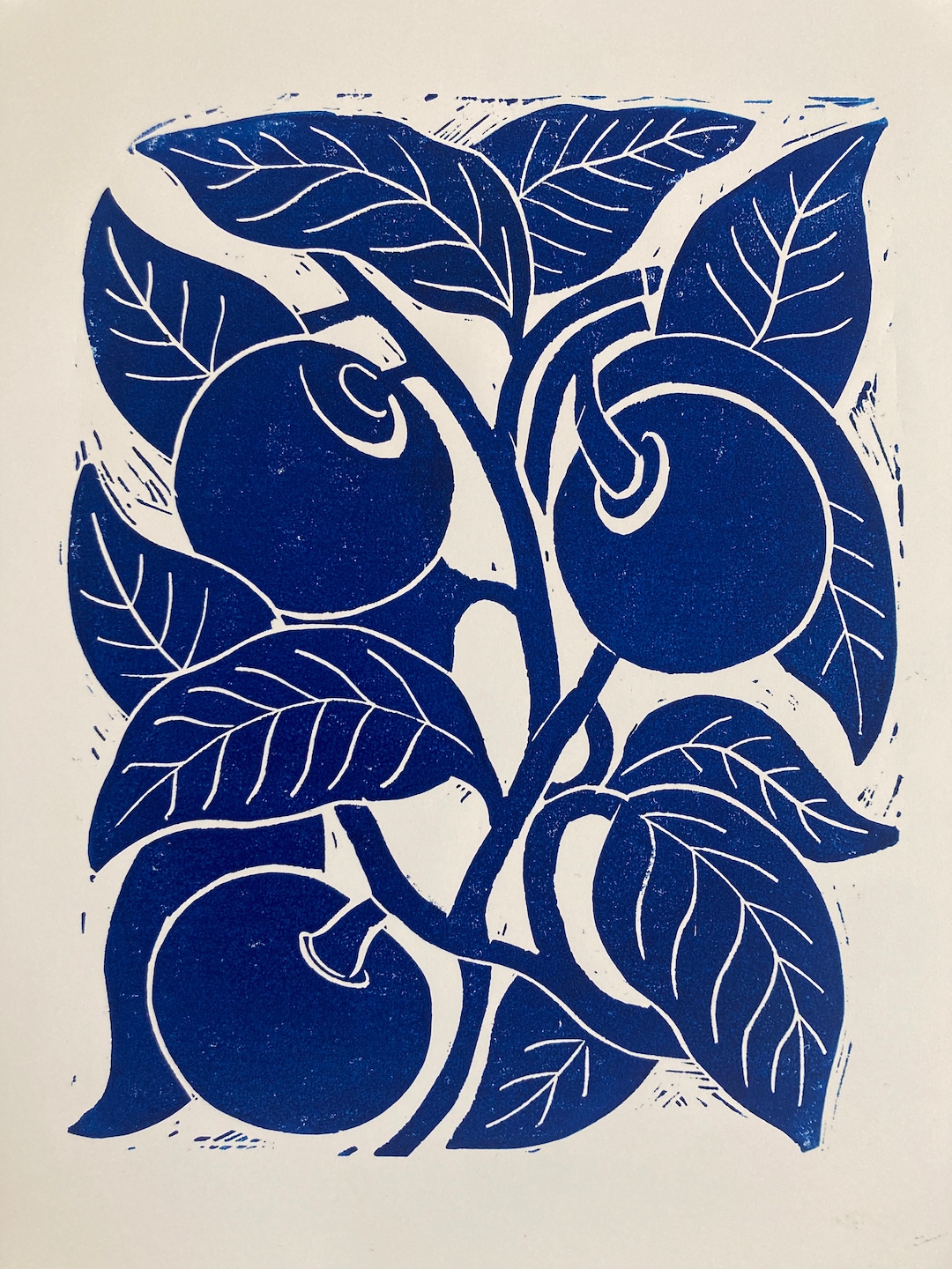 Blue Fruits - Etsy