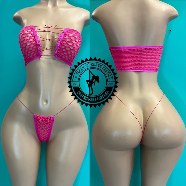 City Girl - Custom 2pc Stripper Outfit Stripper Wear Exotic Dance wear