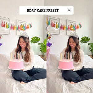 PRÉRÉGLAGE BDAY CAKE