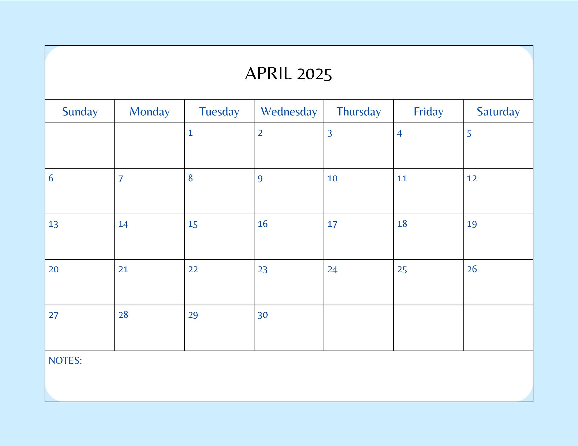 2023-2025 Printable Calendar - Etsy