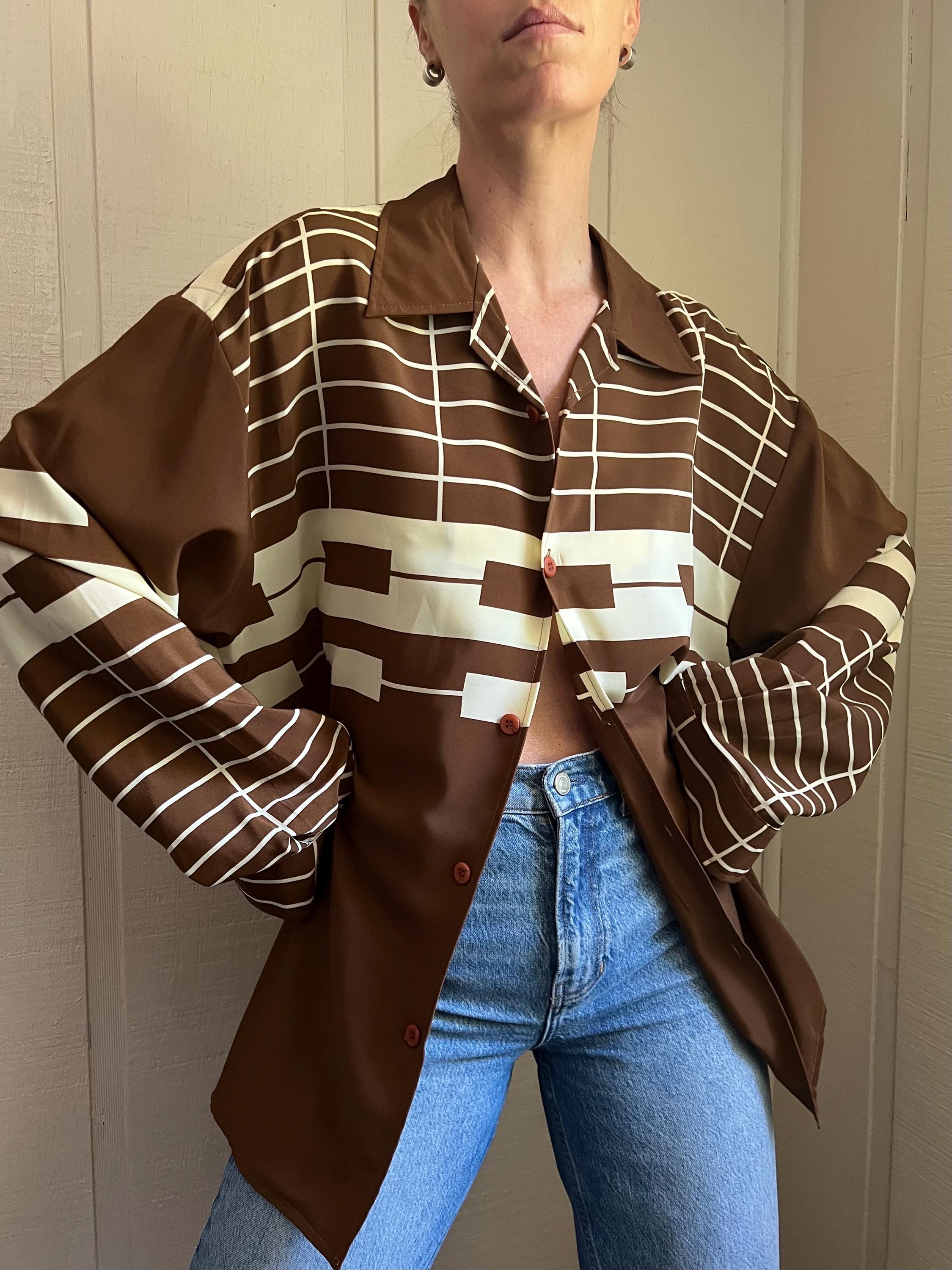 Sheer Vintage Blouse - Etsy Sheer Vintage Blouse - Etsy