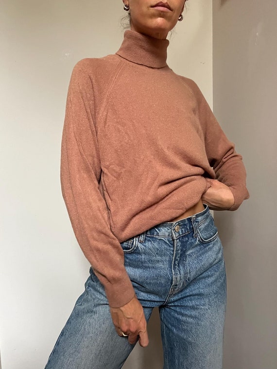 Camel turtleneck top hotsell