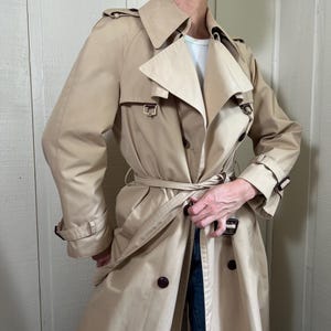 70s Burberry Coat - Etsy