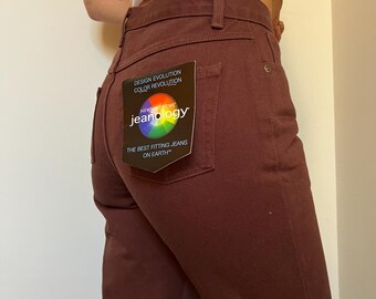【NOKCHA】vintage like cocoon jeans/brown Vtg 28-30