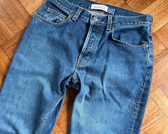 VTGAL GAP Boot Cut Jeans, Vintage Y2K Mid Wash Mid Rise Long Denim, GAP Jeans Größe 8, 28-30 ”