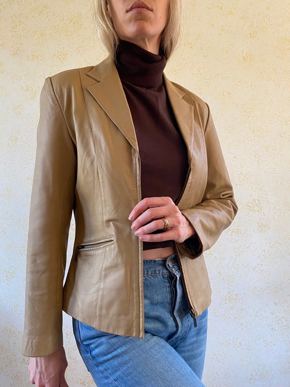 Leather blazer - Gem