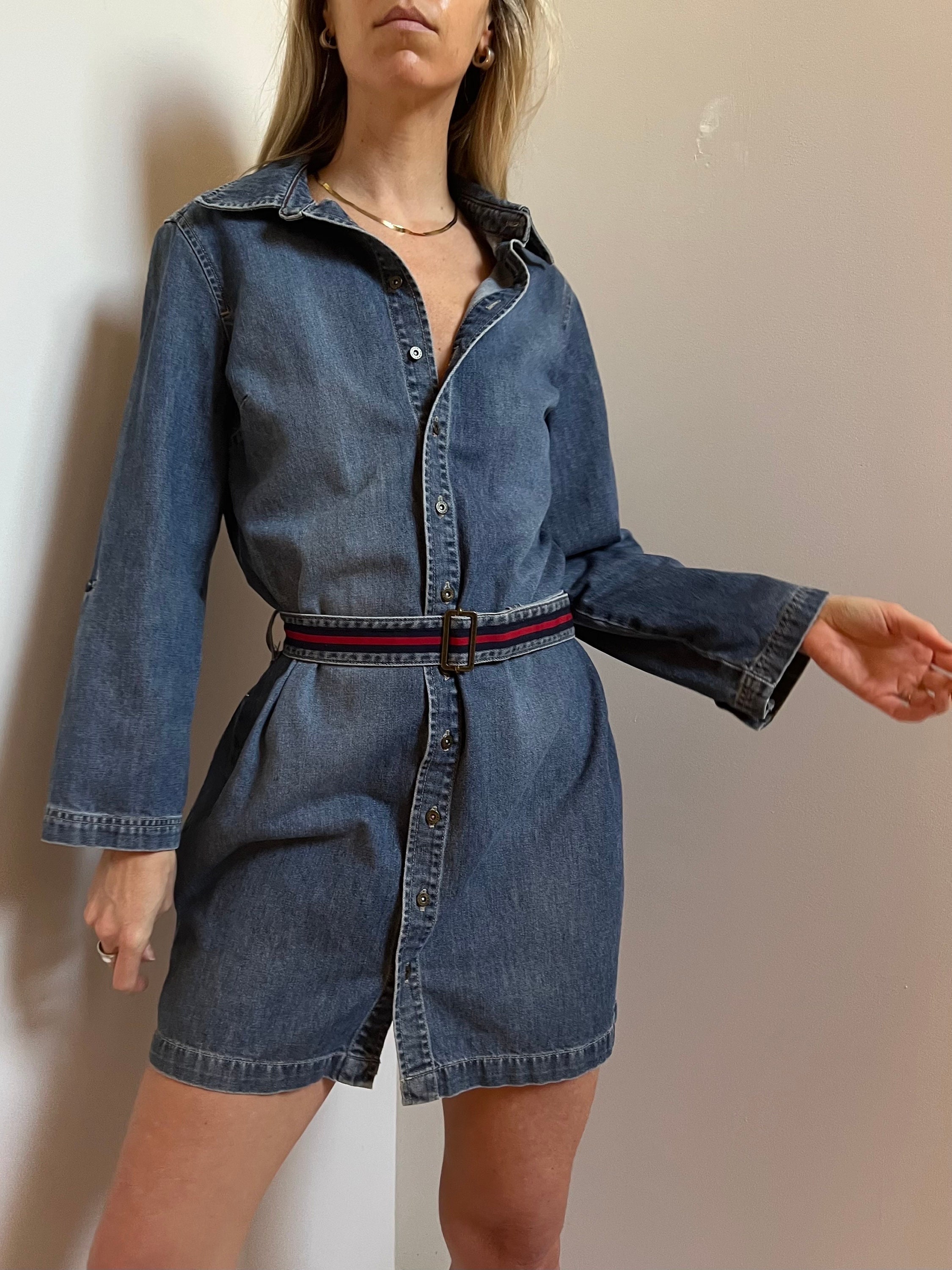 90s tommy hilfiger dress Perfect for layering in allblackfri202530off 1990s Theme: Recreating Fran Color:Custom Colors-Add Note in Cart