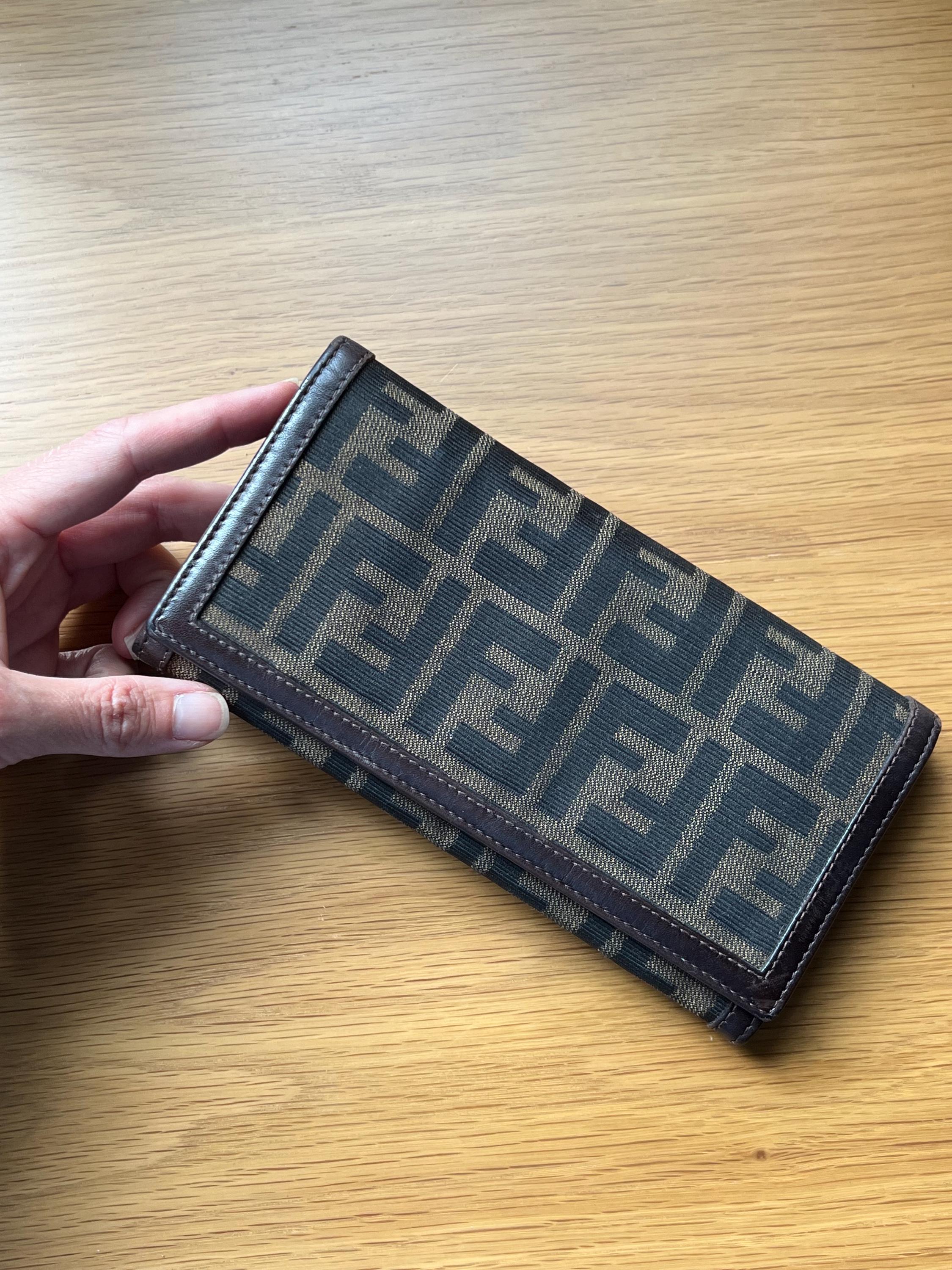 Fendi money clip card holder sale
