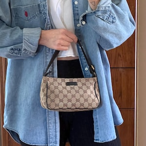 Y2k Gucci Gg Bag - Etsy