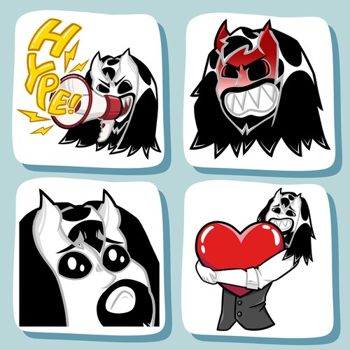 Twitch Emote shops commission Set of 10