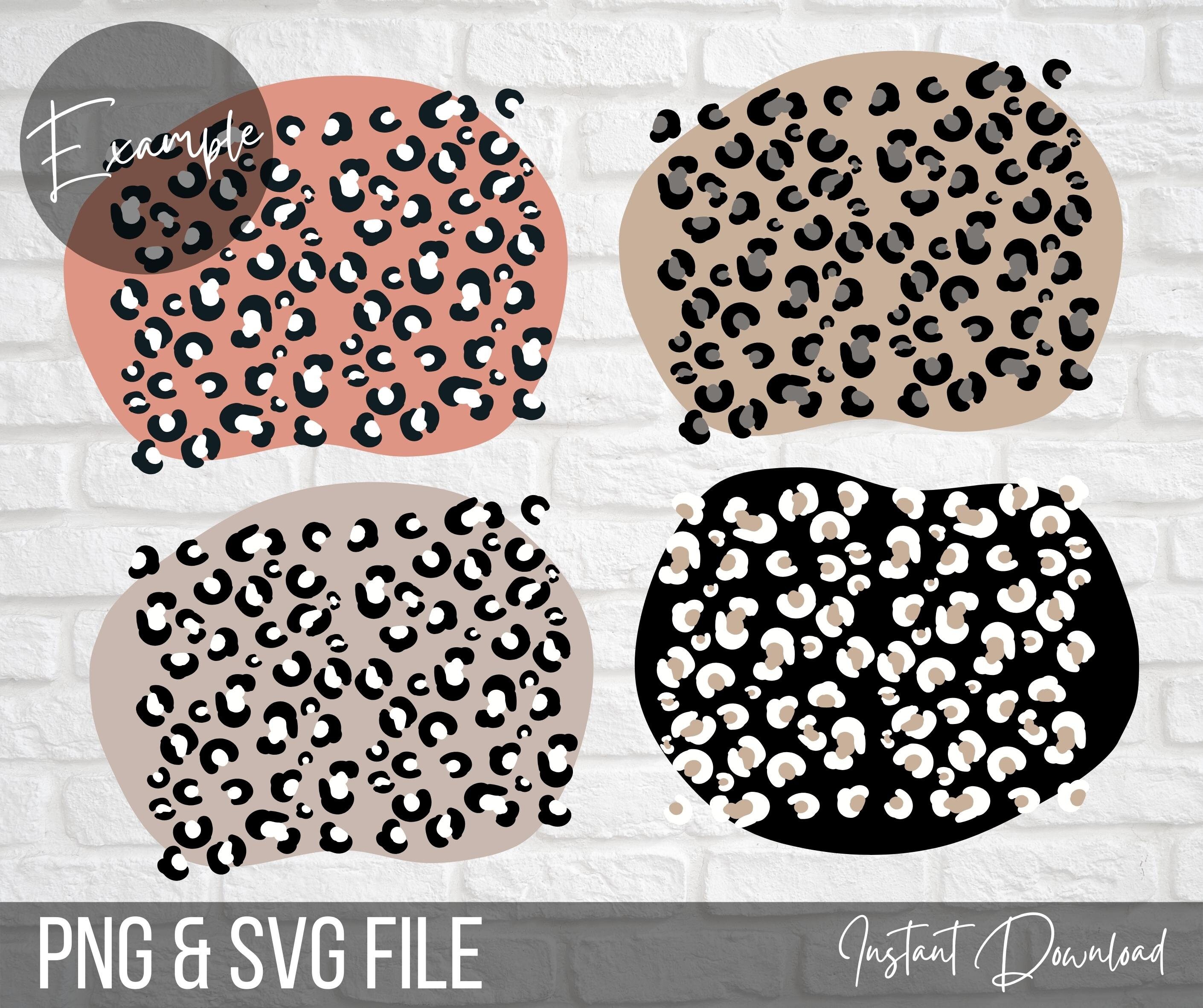 Bold Cheetah Print Svg