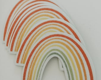 Pegatina Boho Rainbow