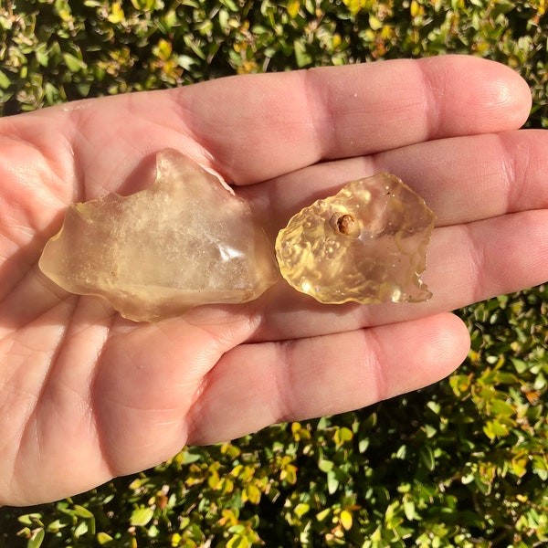 Libyan Desert Glass, Gold Tektite, LDG, Mystical Crystal Gift