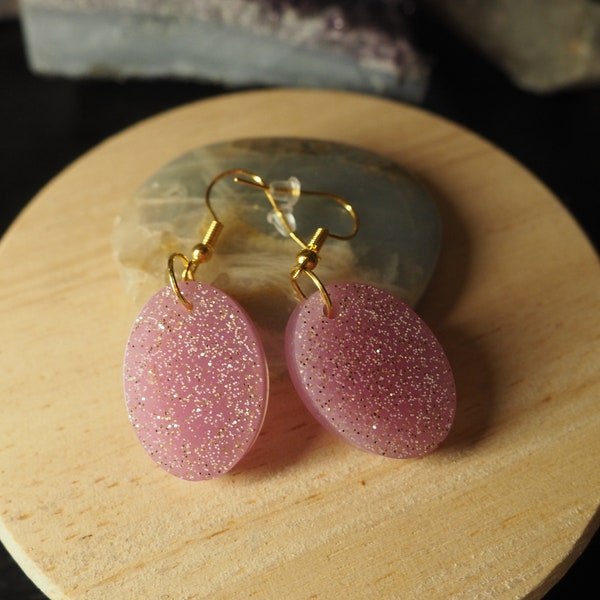 Boucles d'oreilles Ovale