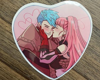 Hilspar Caspar x Hilda Fire Emblem Three Houses ship stickers