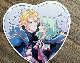 Dimileth Dimitri x Byleth Fire Emblem Three Houses ship stickers